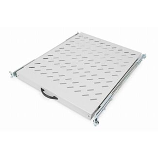 Digitus Ripiano estraibile 1U per 800 mm di profondità 40x484x568 mm, fino a 25 kg, grigio