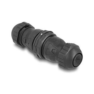 DeLOCK Connettore cavo da LSA a LSA Cat.6A IP68 antipolvere e impermeabile nero