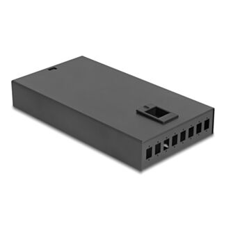 DeLOCK Scatola terminale da tavolo in fibra ottica a 8 porte per 8 x SC Simplex