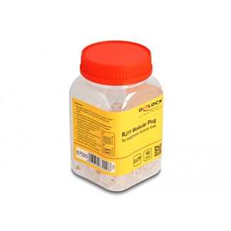 DeLOCK Spina modulare RJ11 100 pz.