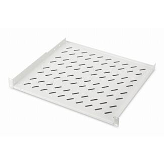 Digitus 1U fixed shelf for racks from 600 mm depth 44x482x400 mm, up to 15 kg, grey (RAL 7035)