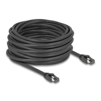 DeLOCK RJ45 Network Cable Cat.8.1 S/FTP 15 m up to 40 Gbps black