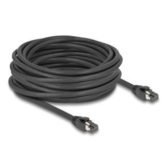 DeLOCK RJ45 Network Cable Cat.8.1 S/FTP 10 m up to 40 Gbps black