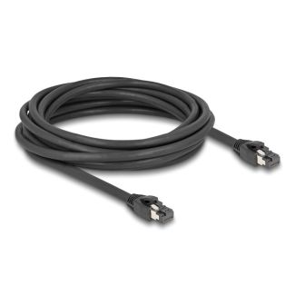 DeLOCK RJ45 Network Cable Cat.8.1 S/FTP 5 m up to 40 Gbps black