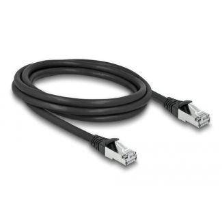 DeLOCK Cavo di rete RJ45 Cat.6A S/FTP PUR Outdoor da 2 m nero