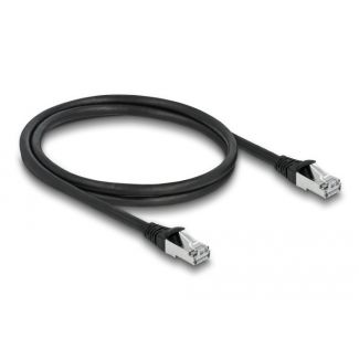 DeLOCK Cavo di rete RJ45 Cat.6A S/FTP PUR Outdoor da 1 m nero
