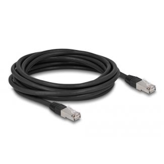 DeLOCK Cavo di rete RJ45 Cat.6A S/FTP PE Outdoor da 5 m nero