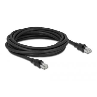 DeLOCK Cavo di rete RJ45 Cat.6A F/UTP con guaina interna in metallo 5 m