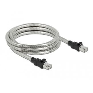 DeLOCK RJ45 Cable Cat.6A U/FTP with metal jacket 5 m