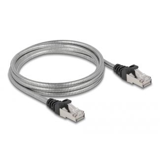 DeLOCK Cavo RJ45 Cat.6A U/FTP con rivestimento metallico da 2 m