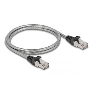 DeLOCK Cavo RJ45 Cat.6A U/FTP con rivestimento metallico da 1 m
