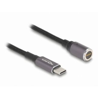 DeLOCK Laptop Charging Cable USB Type-C female to magnetic 8 pin connector 15 cm