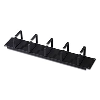 Digitus Pannello di gestione dei cavi con staffe di gestione dei cavi per armadi da 483 mm (19"), 2U