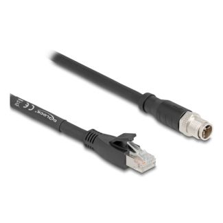 DeLOCK 80580 networking cable Black 3 m Cat5e S/FTP (S-STP)
