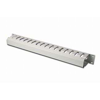 Digitus 1U cable management cage detachable rear plate, 44x483x68 mm, grey