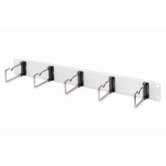 Digitus Cable Management Panel with Steel Rings for 482.6 mm (19") Cabinets, 1U