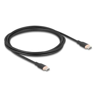 DeLOCK 81239 cavo USB USB 2.0 2,5 m USB C Nero