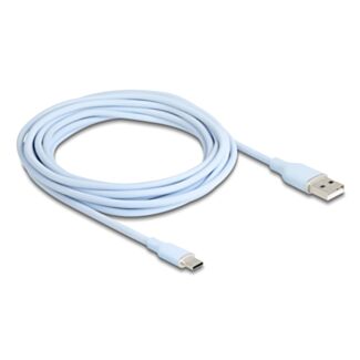 DeLOCK 81224 cavo USB USB 2.0 4 m USB A USB C Blu