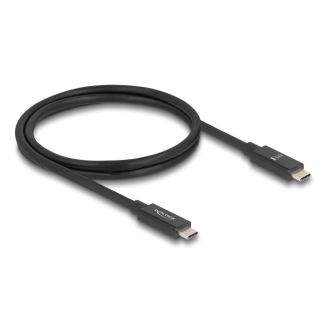 DeLOCK 81211 USB cable USB4 Gen 4x2 1 m USB C Black