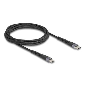 DeLOCK 81125 USB cable USB 2.0 2 m USB C Black