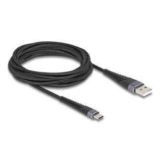 DeLOCK 81123 USB cable USB 2.0 3 m USB A USB C Black