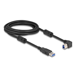 DeLOCK Cavo USB 5 Gbps Tipo-A maschio per Tipo-B maschio 90° angolata a destra 3 m