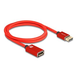 DeLOCK 81081 cavo DisplayPort 1 m Rosso