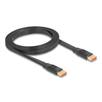 DeLOCK Cavo a nastro piatto DisplayPort 8K 60 Hz 2 m