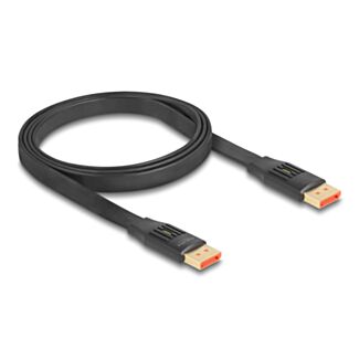 DeLOCK Cavo a nastro piatto DisplayPort 8K 60 Hz 1 m