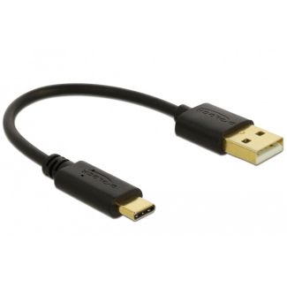 DeLOCK USB Charging Cable Type-A to USB Type-C™ 3 A 15 cm