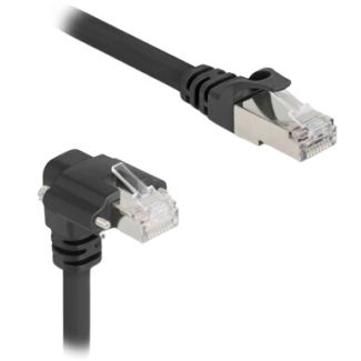 DeLOCK 80921 networking cable Black 1 m Cat6 SF/UTP (S-FTP)