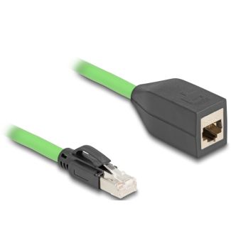 DeLOCK 80880 networking cable Green 1 m Cat6a SF/UTP (S-FTP)