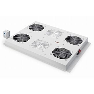 Digitus Unità di ventilazione da tetto, Unique rack server 4 ventole, termostato, interruttore