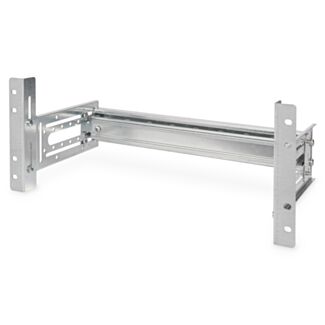 Digitus 482,6 mm (19") Pannello per montaggio a rack su guida DIN, 4U
