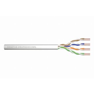 Digitus CAT 5e U/UTP data cable - installation cable, 100 m, simplex, Eca