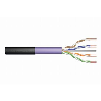 Digitus Cavo dati CAT 6 U/UTP - cavo interrato, 500 m, simplex, PE