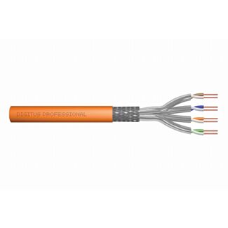 Digitus Cavo dati CAT 7 S/FTP - cavo di installazione, 100 m, simplex, Dca-s2, d1, a1