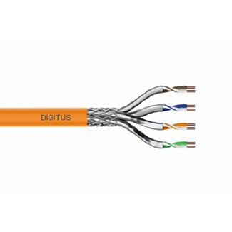 Digitus Cavo dati CAT 7 S/FTP - cavo di installazione, 1000 m, simplex, Dca-s2, d1, a1