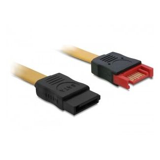 DeLOCK 0.5m SATA III SATA cable Brown