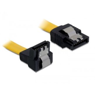 DeLOCK 0.3m SATA M/M SATA cable Yellow