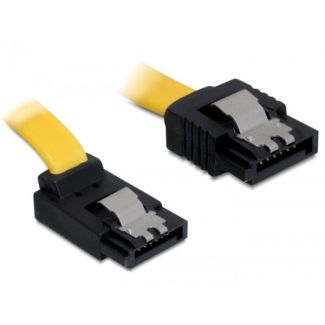 DeLOCK 0.3m SATA M/M SATA cable Yellow