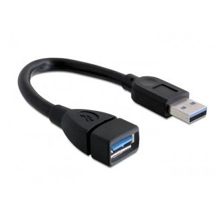 DeLOCK 82776 USB cable 0.15 m Black