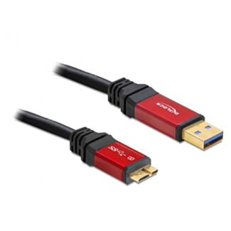 DeLOCK 2m USB 3.0 A/micro-B cavo USB USB 3.2 Gen 1 (3.1 Gen 1) USB A Micro-USB B