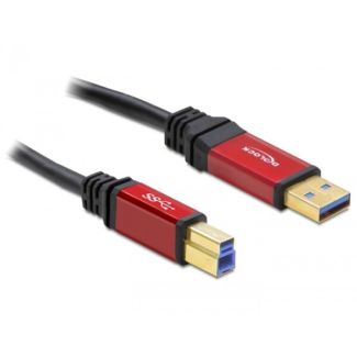 DeLOCK 3.0m USB 3.0 A-B USB cable USB 3.2 Gen 1 (3.1 Gen 1) 3 m USB A USB B