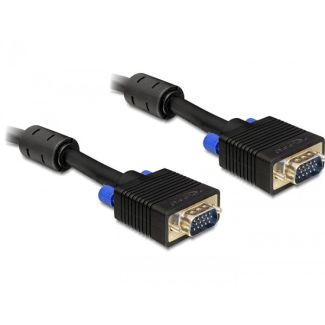 DeLOCK 10m VGA cable VGA (D-Sub) Black