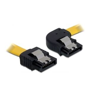 DeLOCK SATA 30cm cavo SATA 0,3 m Giallo
