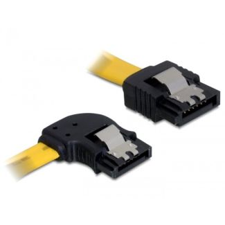DeLOCK SATA 30cm SATA cable 0.3 m Yellow