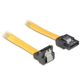 DeLOCK 0.5m SATA cable SATA 7-pin Yellow