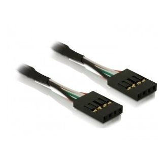DeLOCK Cable pinheader F/F signal cable 0.40 m Black
