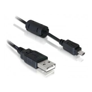 DeLOCK USB 1,83m USB cable 1.83 m Black